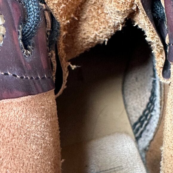 Dr Martens Purple Maroon Red Made in England Combat Boot UK Size 4 / US Wmns 6 - Picture 6 of 7